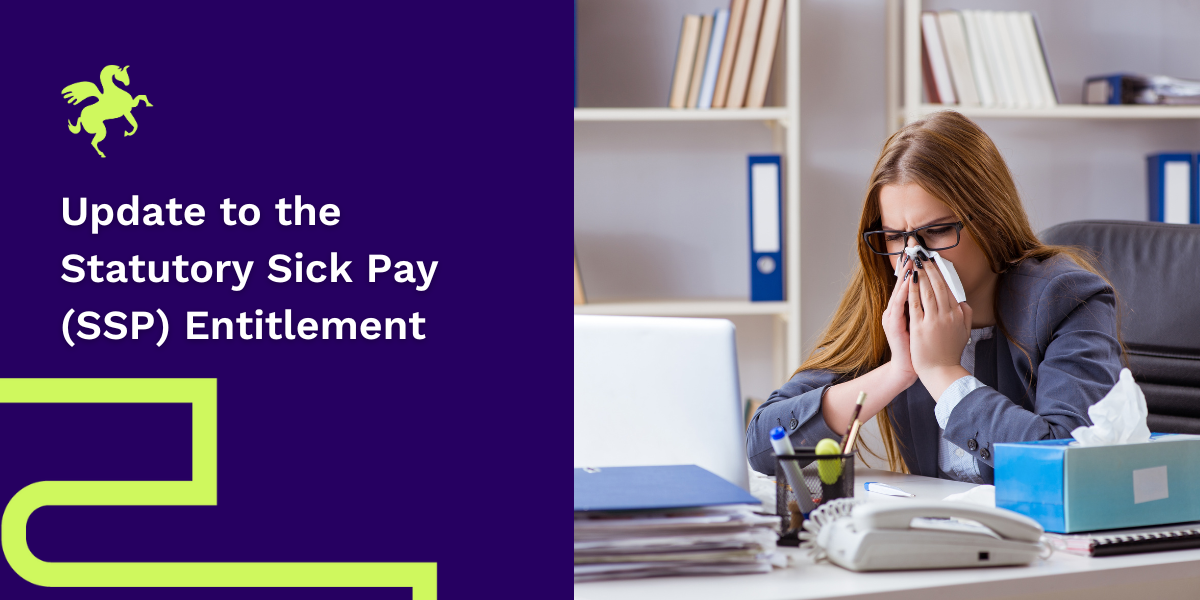 Update to the Statutory Sick Pay (SSP) Entitlement
